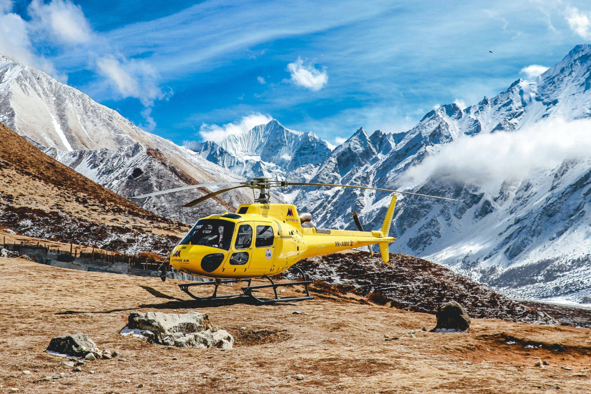 helicopter tour package