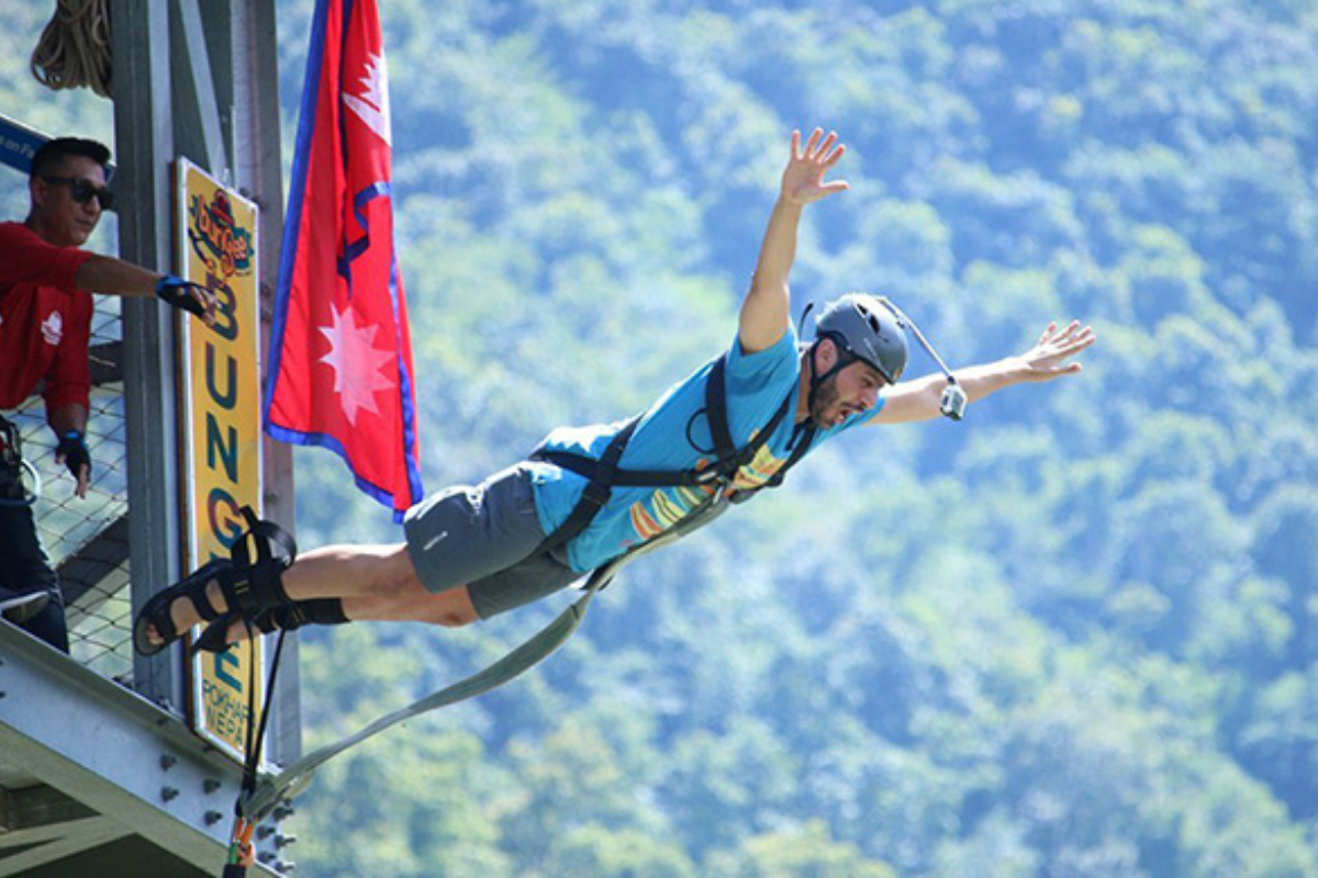 bunjee jumping