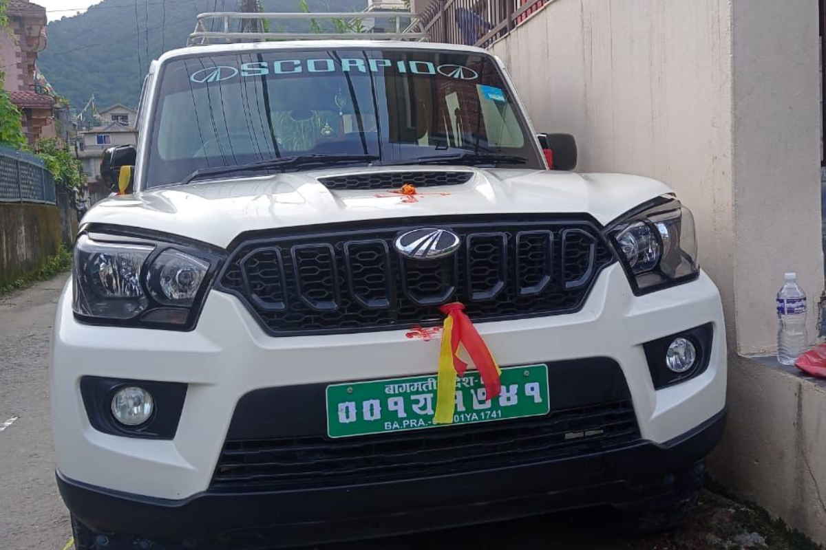 Kathmandu to Ramechhap Scorpio Rental Service