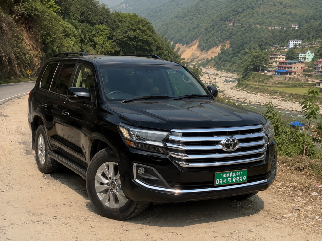 Travel Nepal in style with a premium BMW luxury vehicle, offering first-class comfort, executive chauffeur service, and an exceptional travel experience for VIP guests, business travelers, and luxury tours.